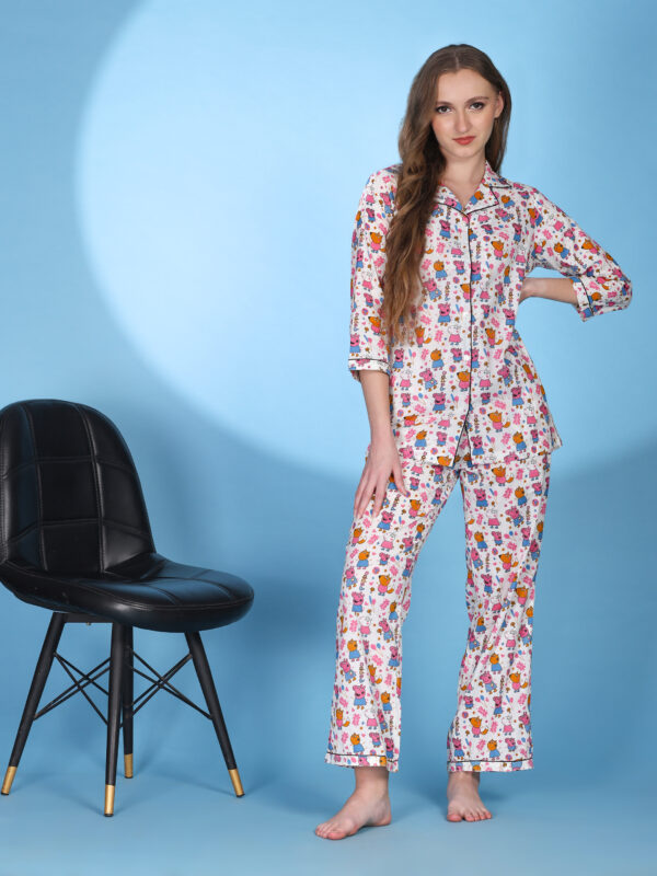 Printed Cotton Co-ord Set – Multi Colour