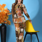 Printed Cotton Co-ord Set – Multi Colour
