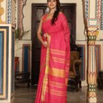 SOLID Saree - PEACH