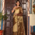JACQUARD Saree - GOLDEN
