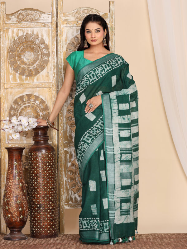 Print Linen Cotton Fabric