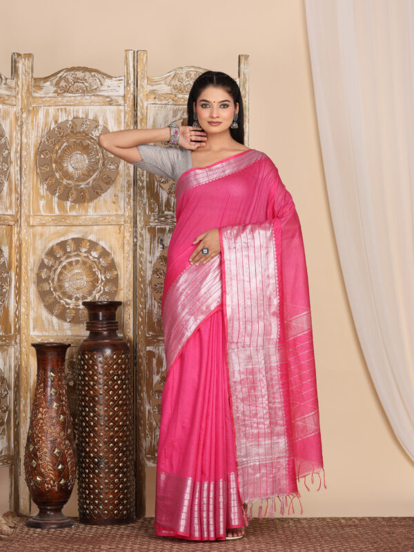 Solid Semi Silk Fabric