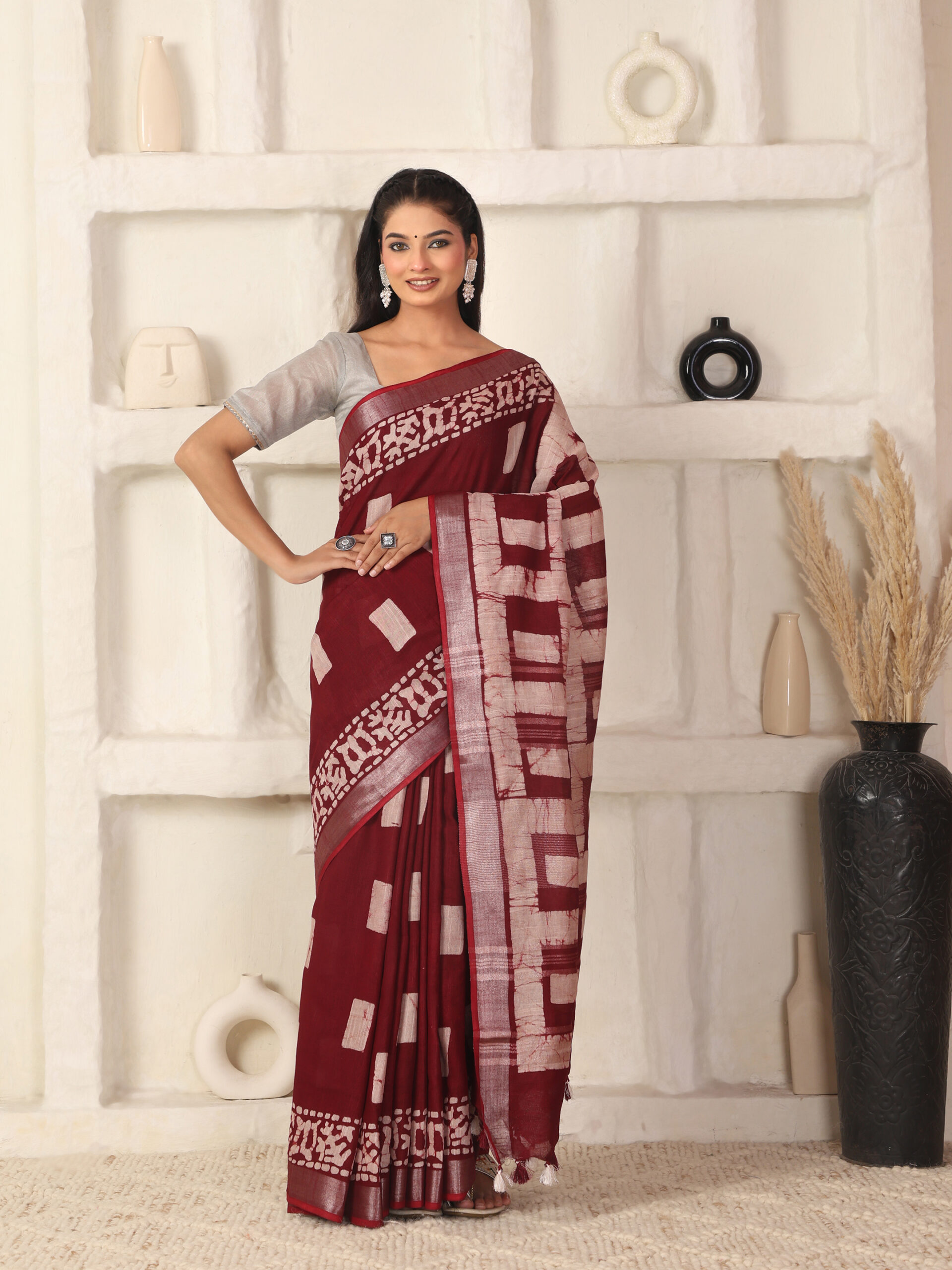 BATIK Linen Cotton Fabric