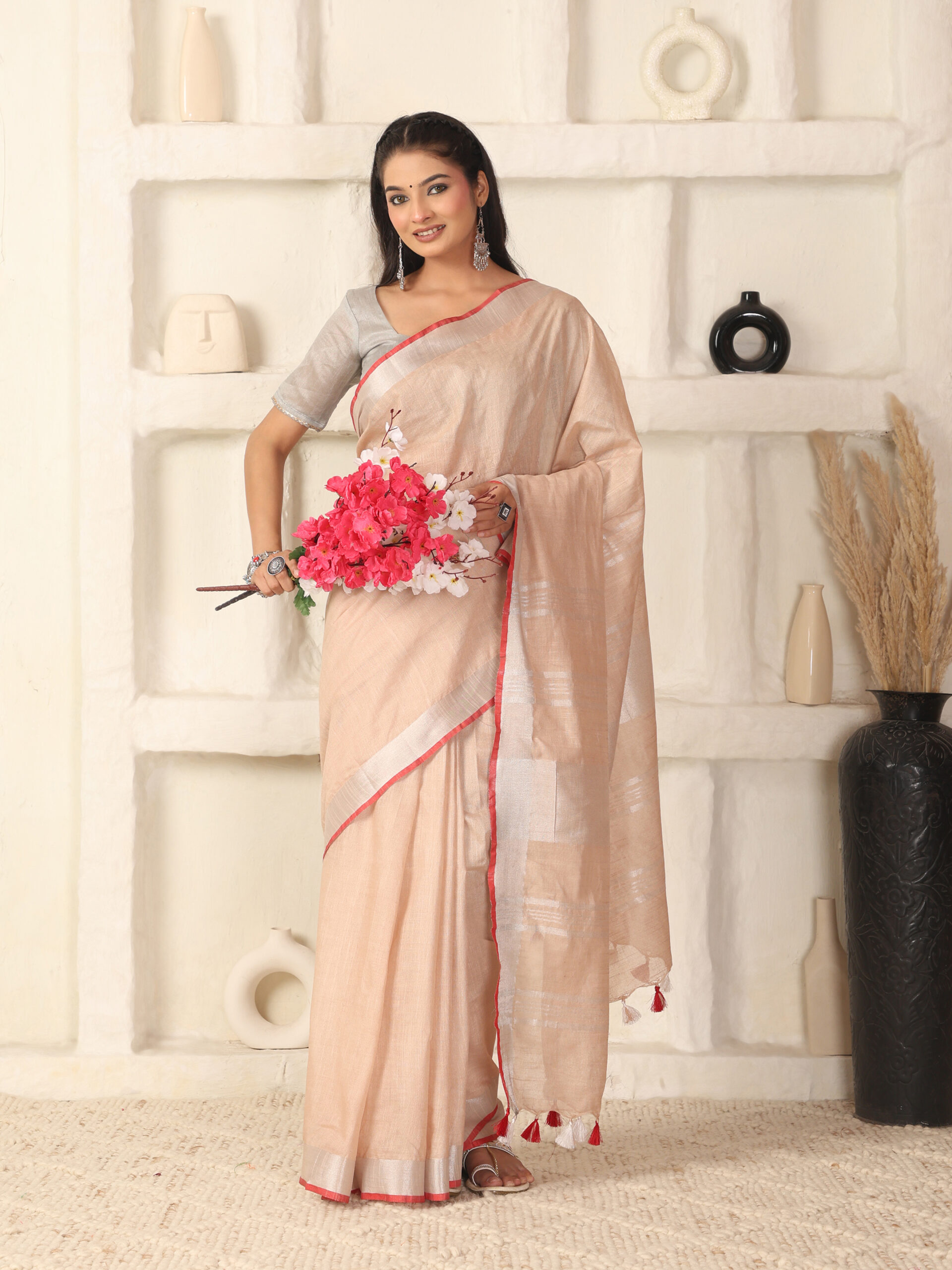 Solid Linen Cotton Fabric - Image 9