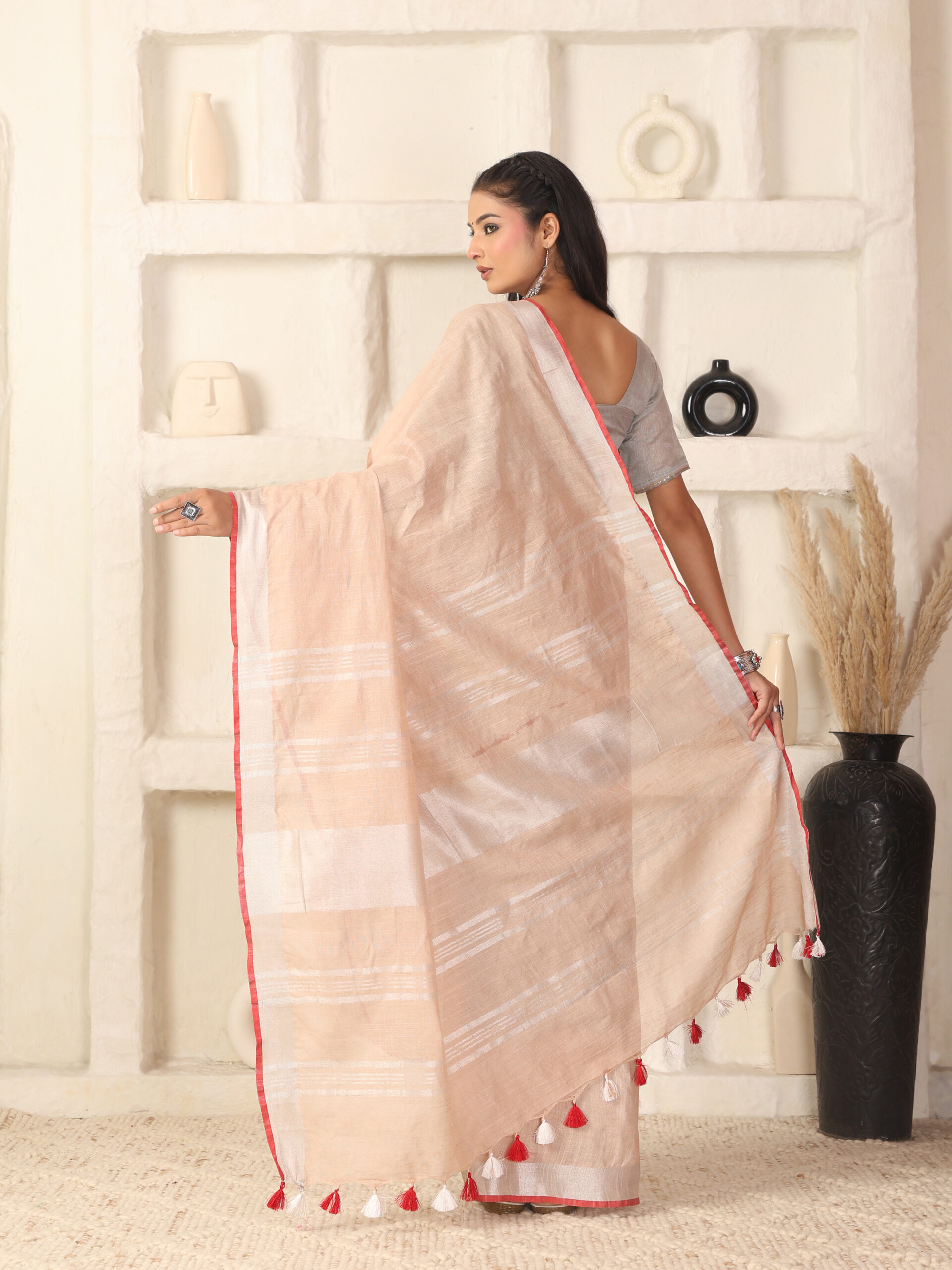 Solid Linen Cotton Fabric - Image 7