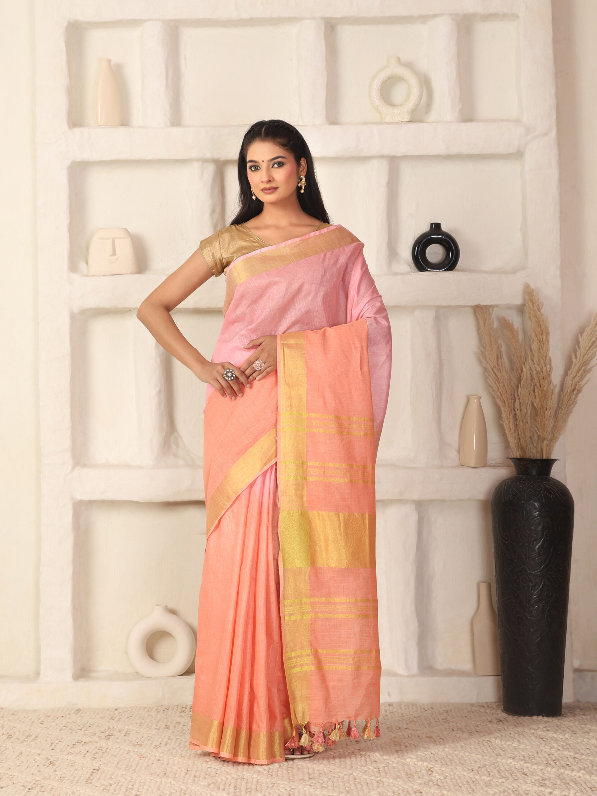 Solid Linen Cotton Fabric - Image 9