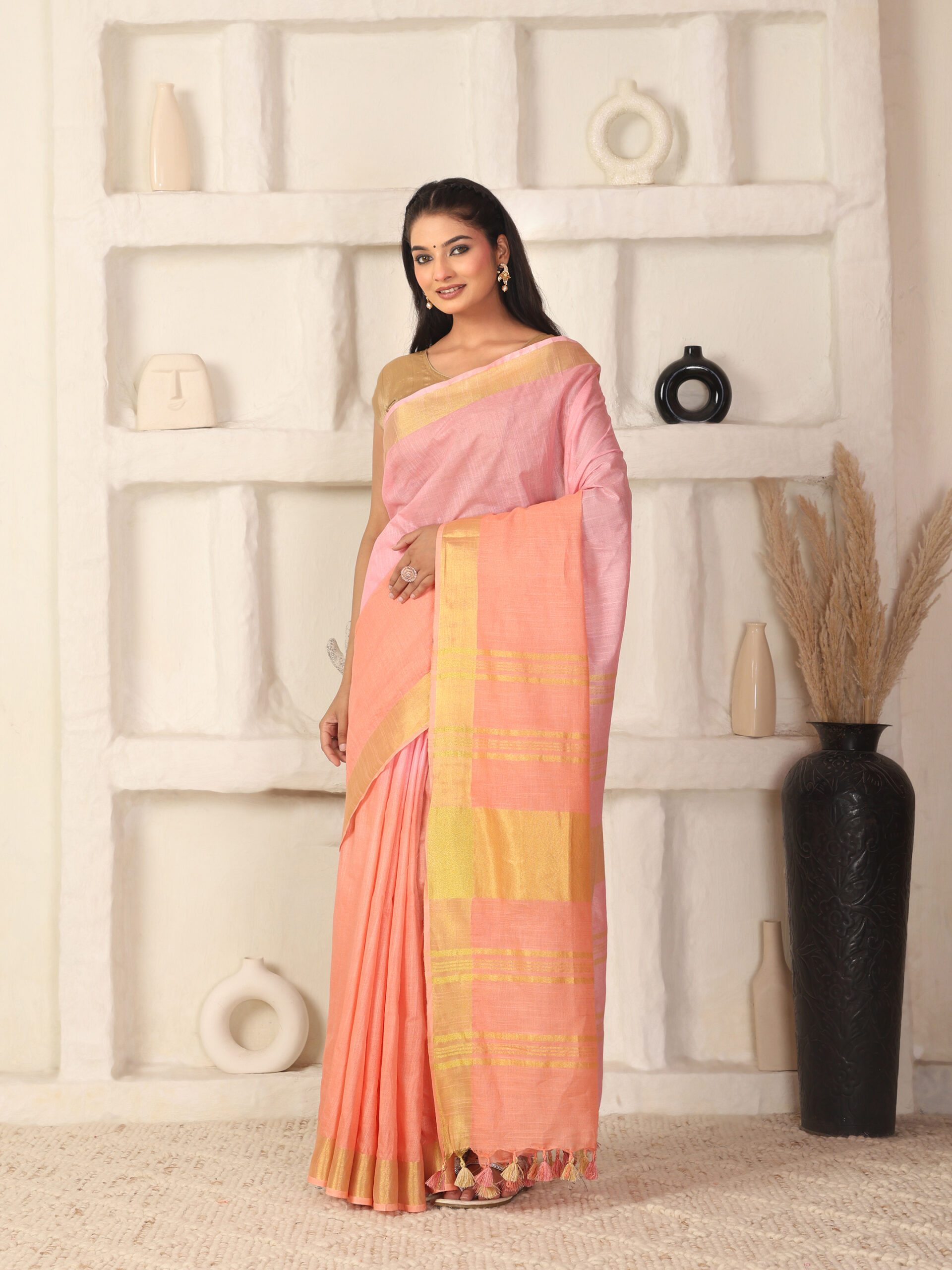 Solid Linen Cotton Fabric - Image 10