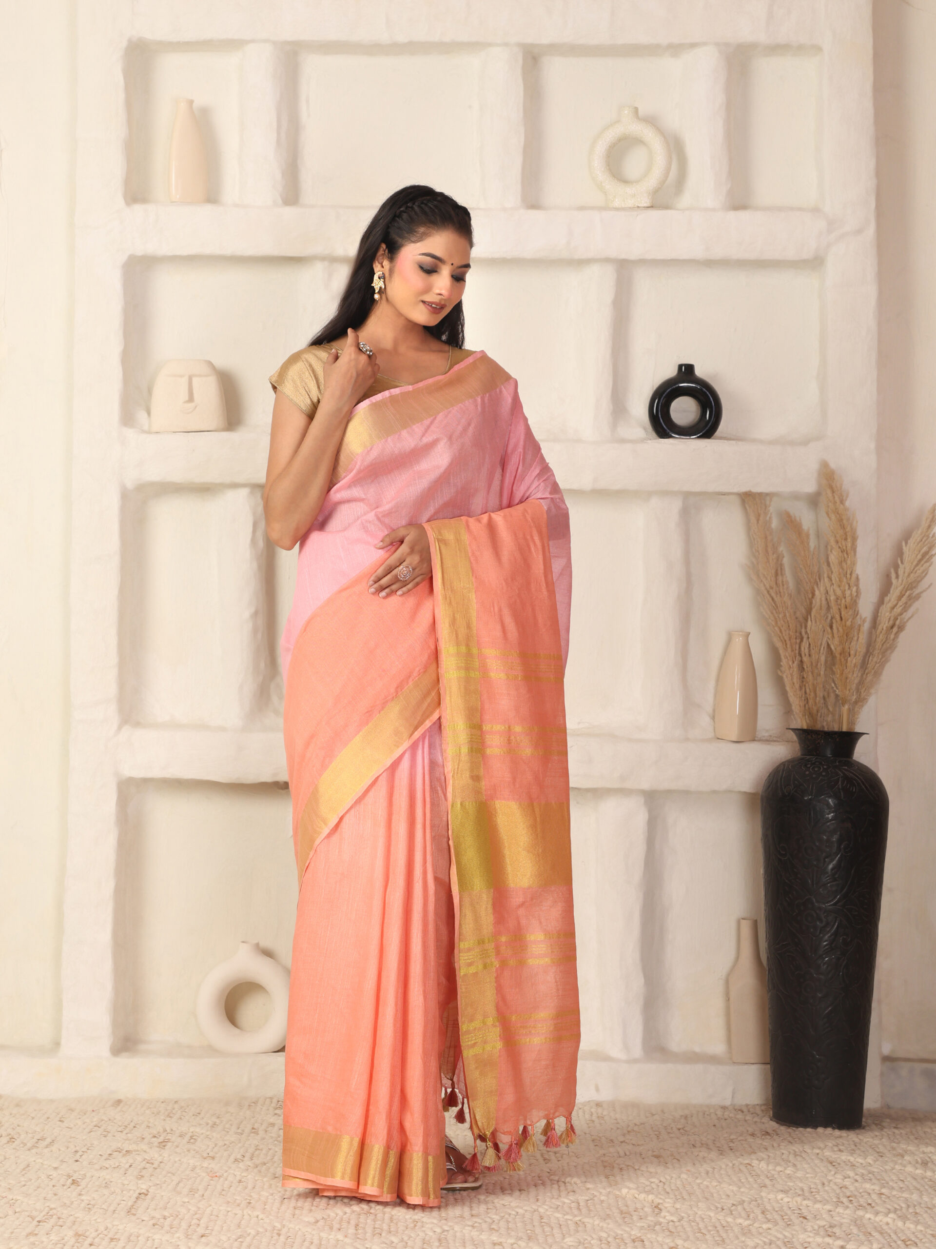 Solid Linen Cotton Fabric