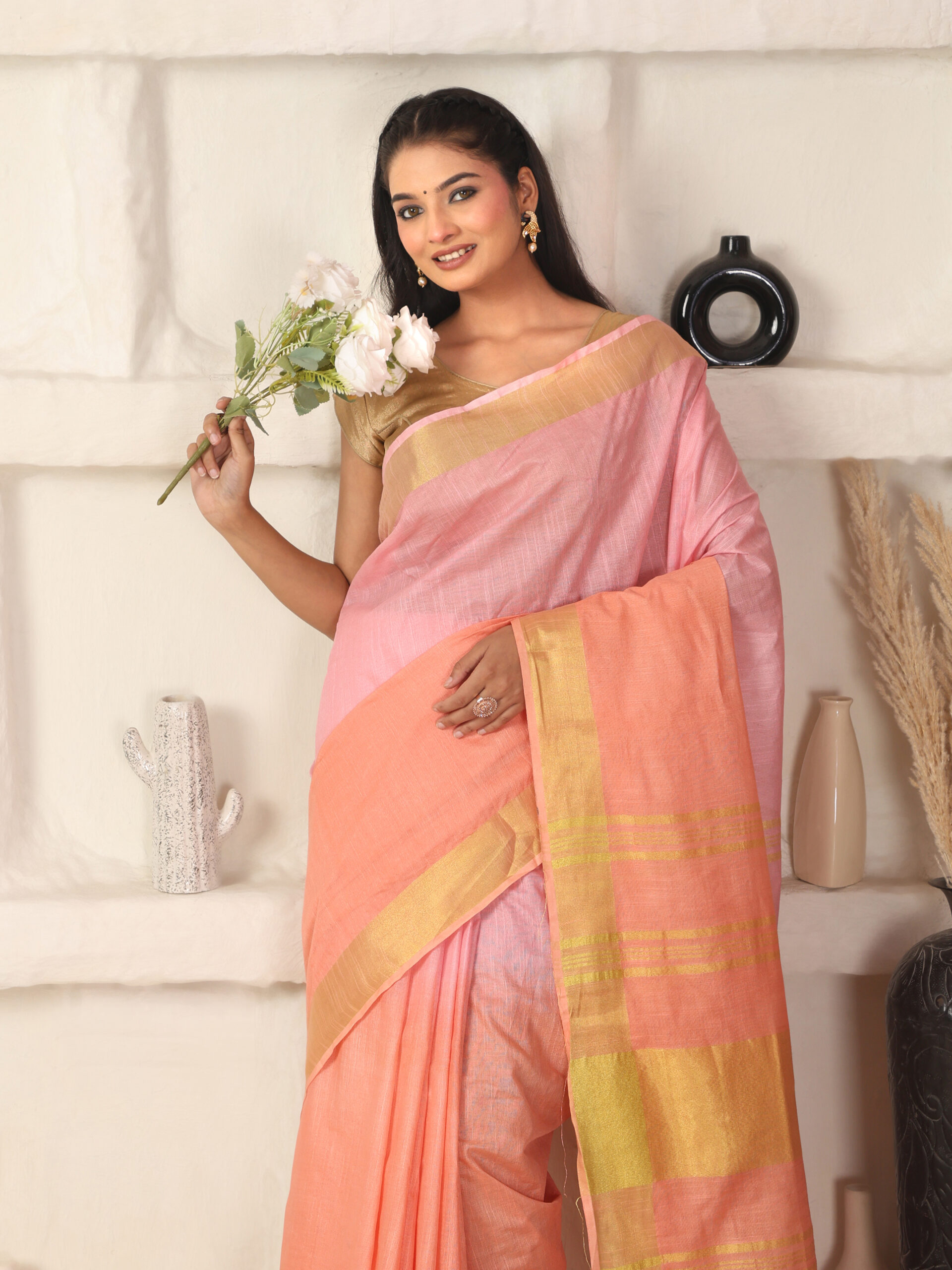 Solid Linen Cotton Fabric - Image 6