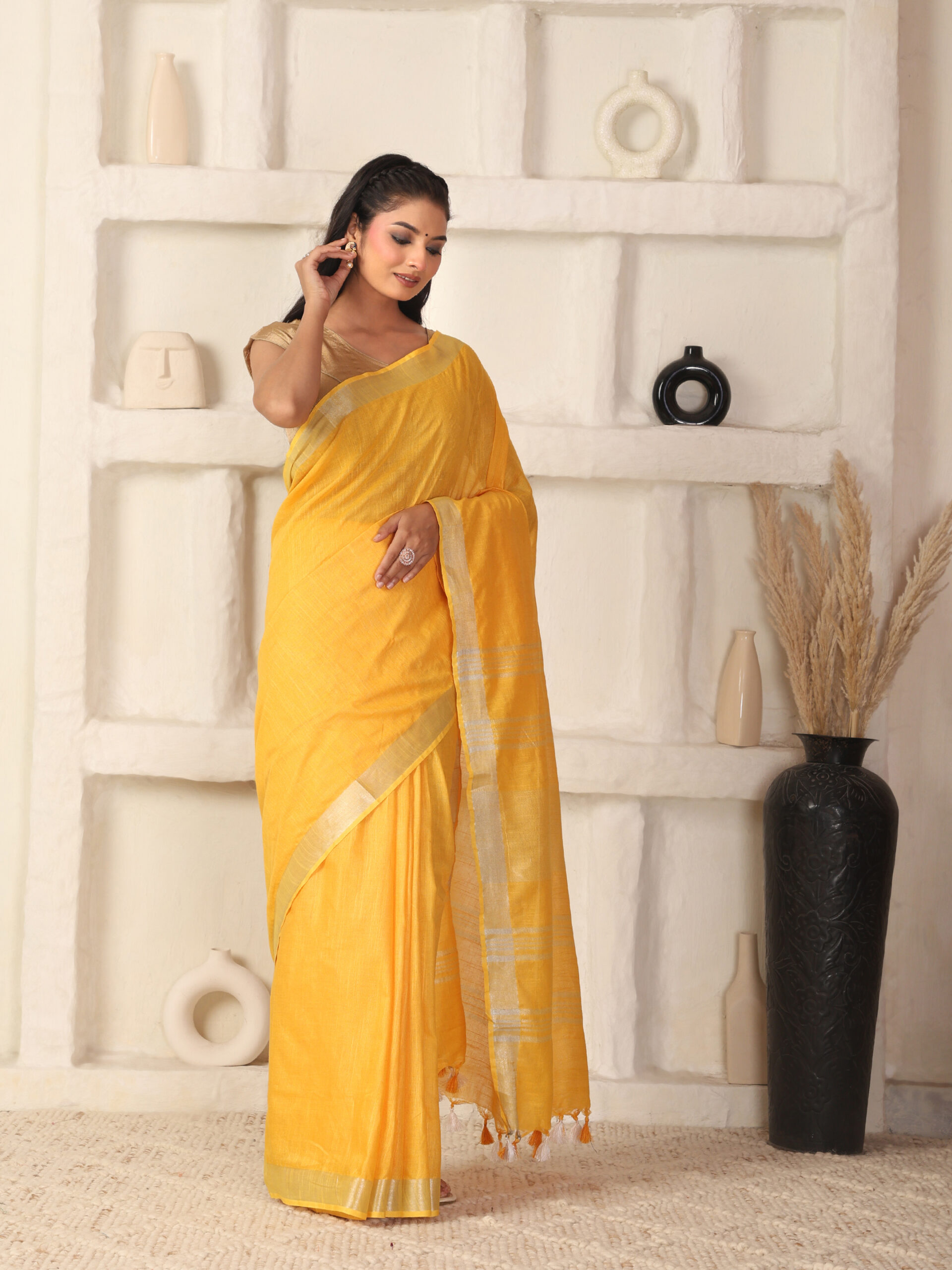 Solid Semi Silk Fabric - Image 9